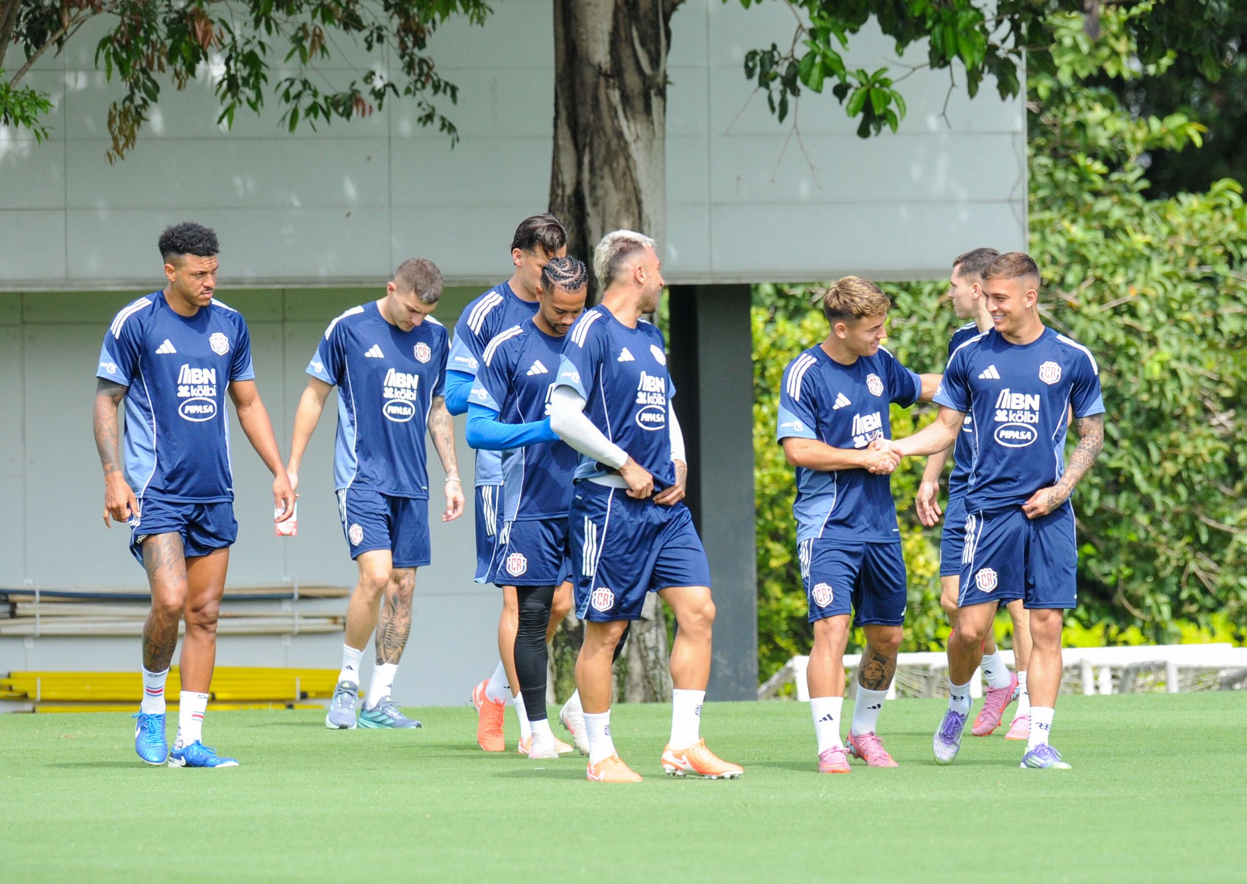 Entrenamiento de la Selección Nacional.