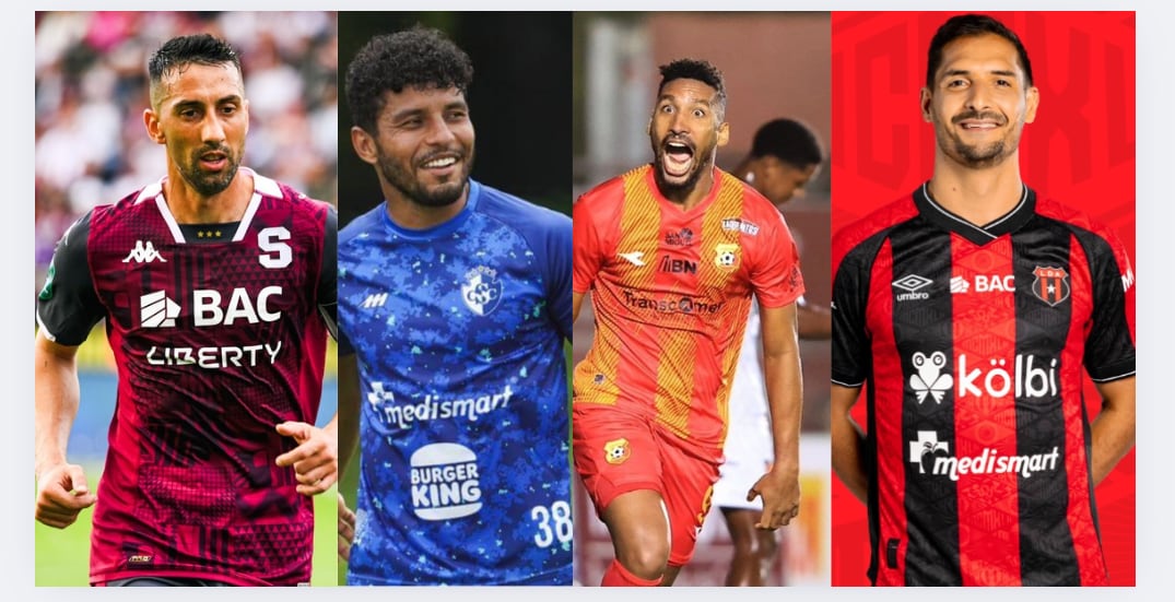 Copa Centroamericana
Mariano Torres, Johan Venegas, Marcel Hernández y Celso Borges
28 de julio del 2025
Elaboración La Nación