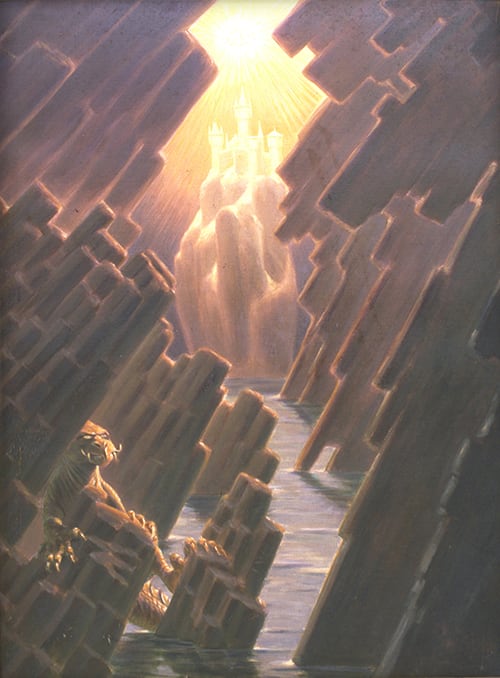 El pintor alemán llegó a Costa Rica en 1906, donde vivió hasta su muerte en 1944. Algunas de sus obras se basan en mitos medievales, como la leyenda del rey Arturo, la búsqueda del Santo Grial, la orden de la Mesa Redonda y el caballero Lancelot