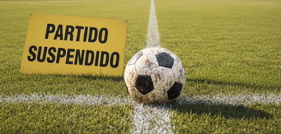 El partido entre Dimas Escazú y Pococí tendrá que jugarse otro día.