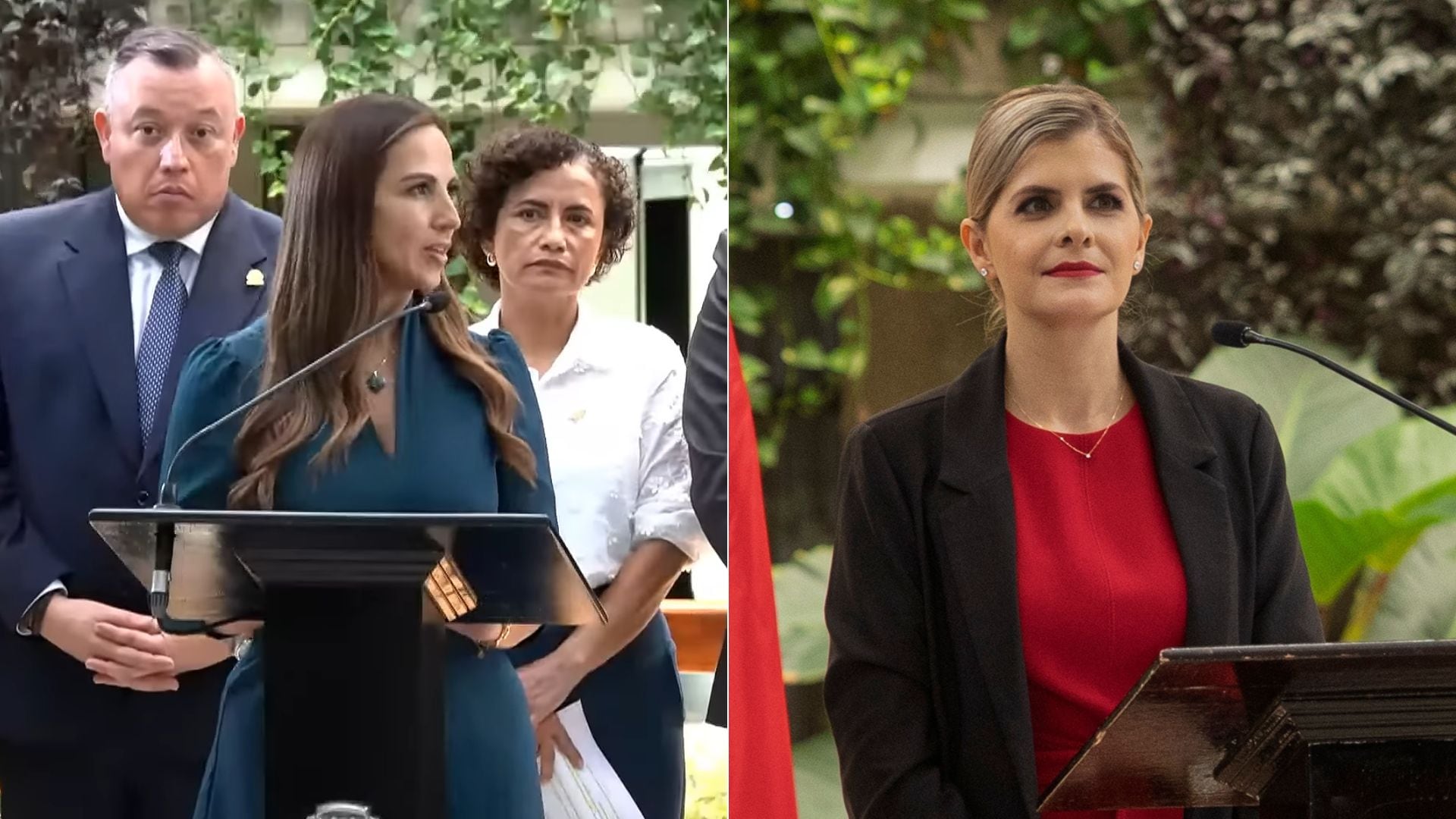 Laura Fernández y Delma Voglio