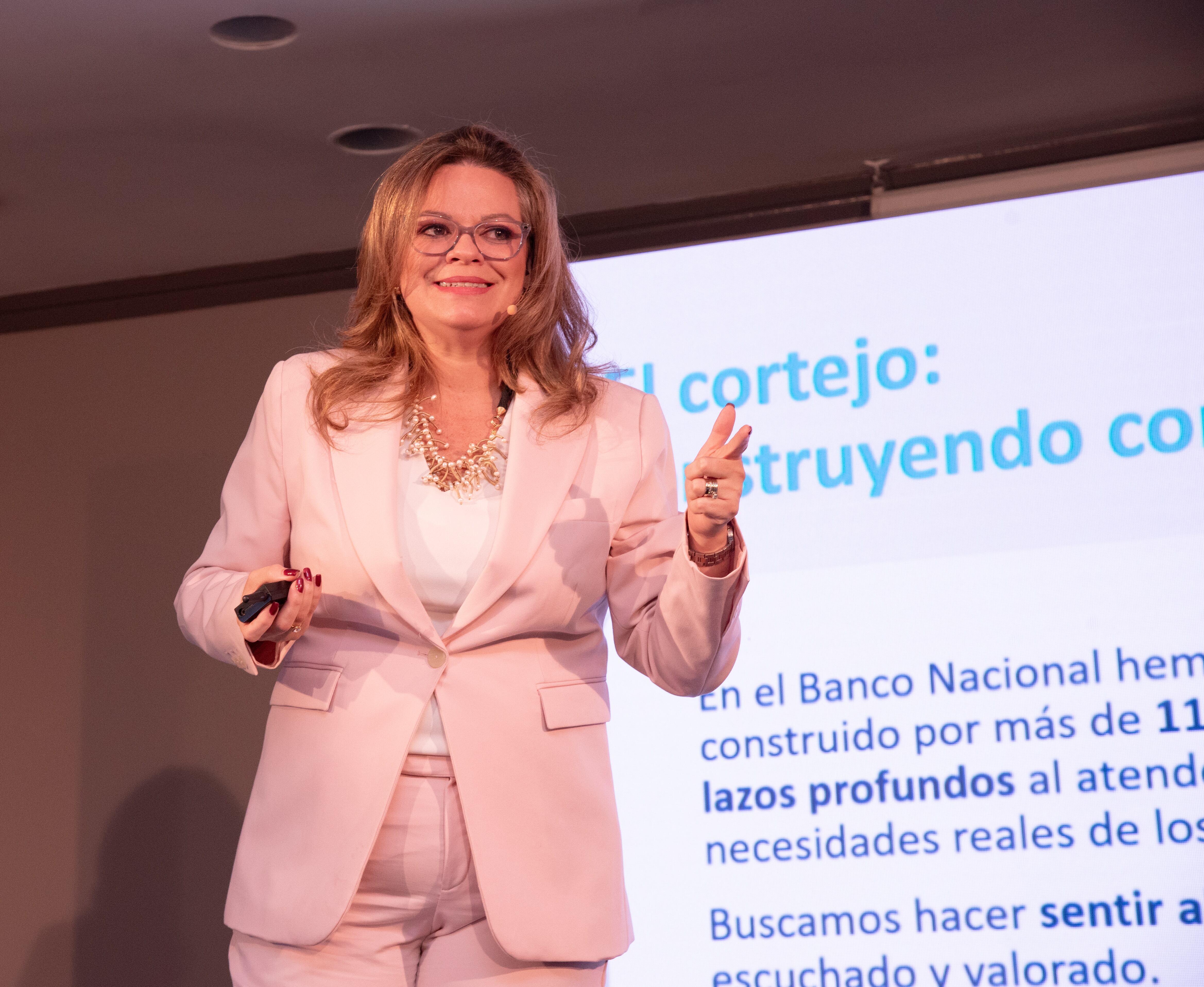 Conferencia sobre servicio al cliente.