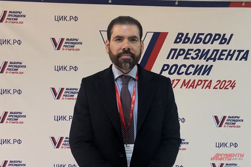 Laureano Facundo Ortega Murillo fue el observador electoral de Nicaragua para el proceso electoral para perpetuar a Vladimir Putin en el poder.