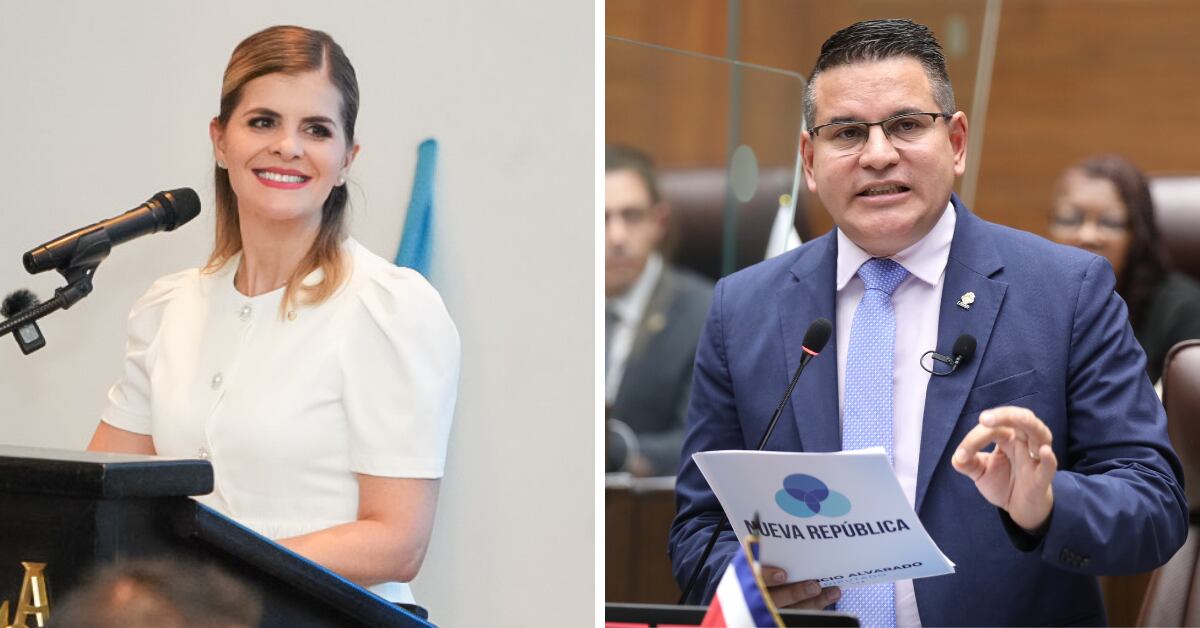 Los candidatos presidenciales Laura Fernández y Fabricio Alvarado protagonizan una pugna por el voto conservador en las elecciones de 2026.