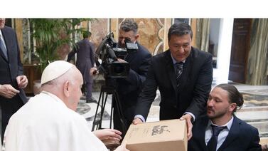 Paratleta costarricense José Pablo Gil conoció al Papa Francisco y quedó impactado por su amabilidad