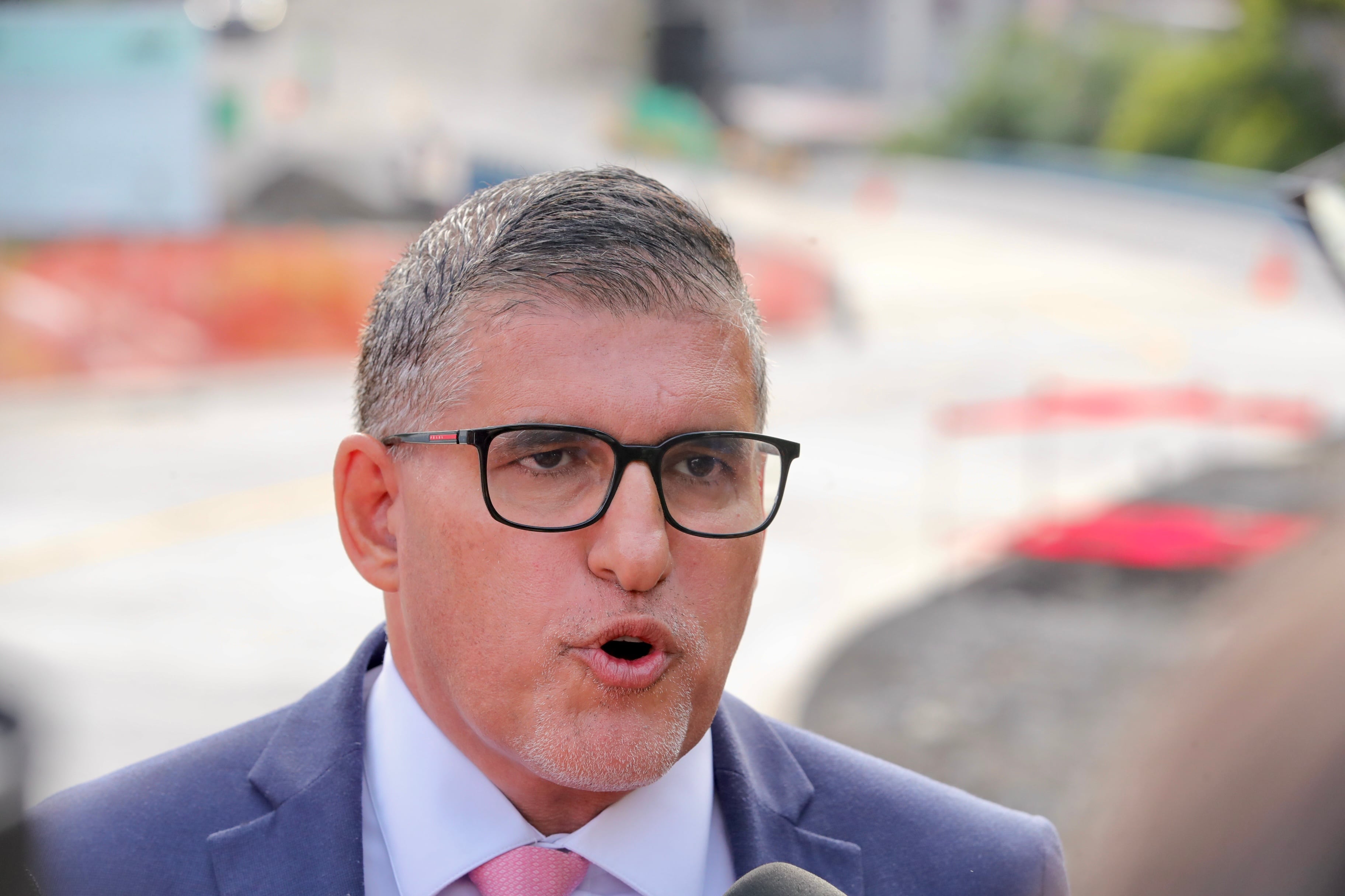 Apertura del puente de los Ledezma, ministro Maurico Batalla