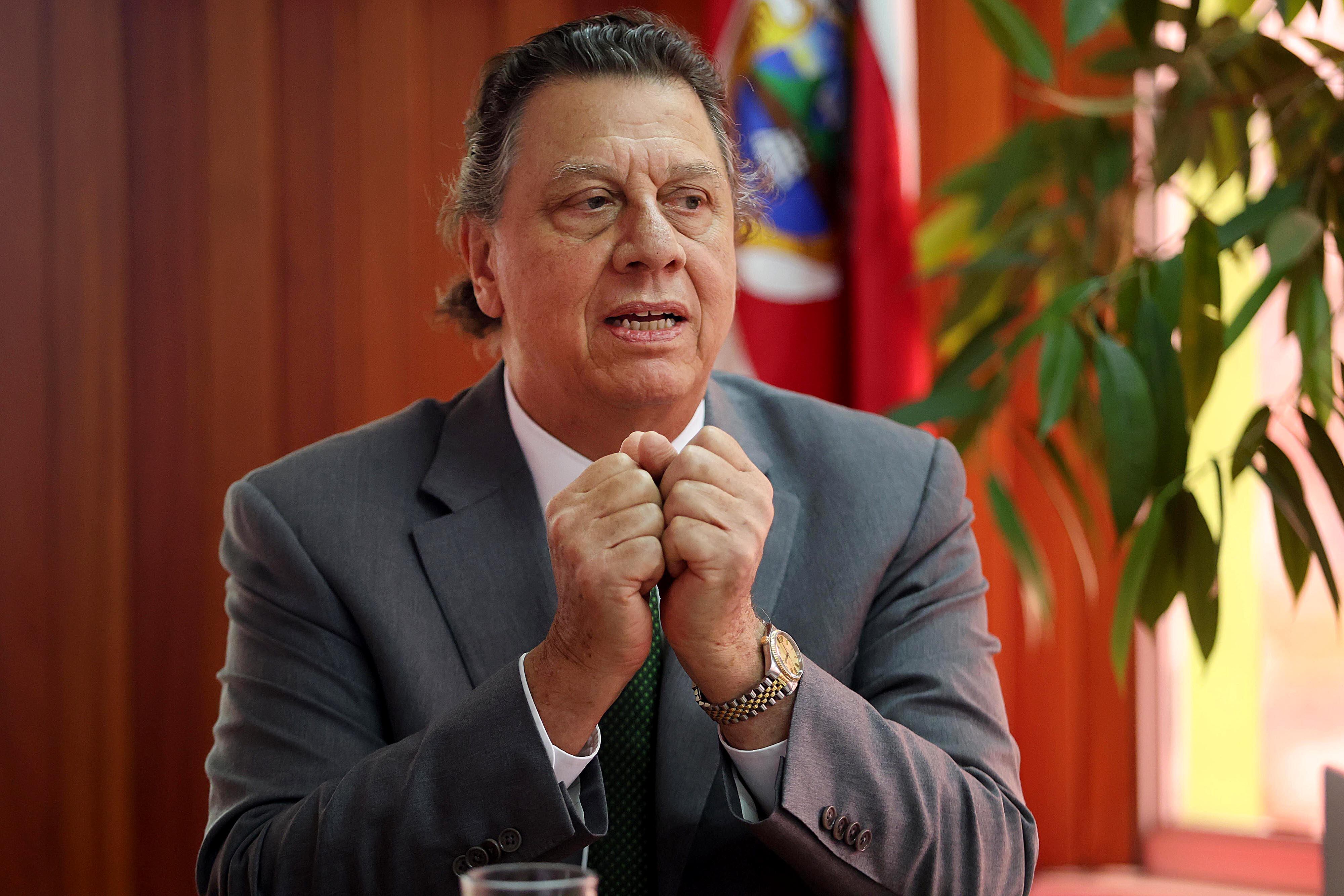 12/04/2024 Barrio González Lahmann. Entrevista con Franz Tattenbach, ministro de Ambiente y Energia (MINAE). Foto: Rafael Pacheco Granados