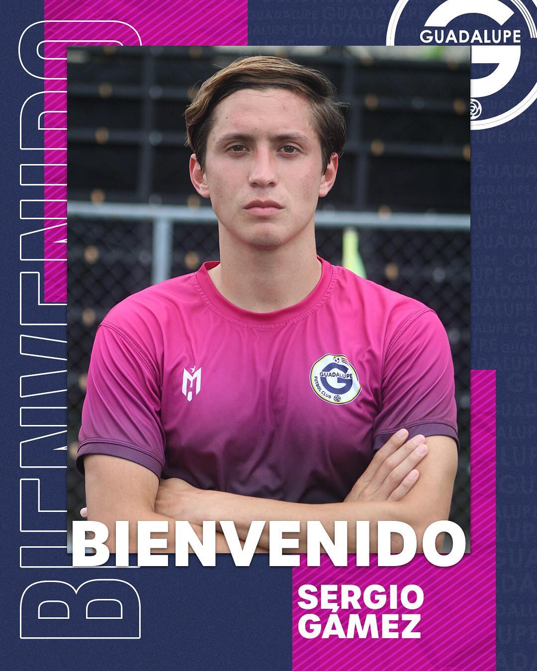 Sergio Gámez es la adquisión más reciente de Guadalupe.