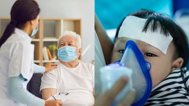 Adultos mayores y menores de cuatro años concentran la mayoría de infecciones respiratorias agudas graves