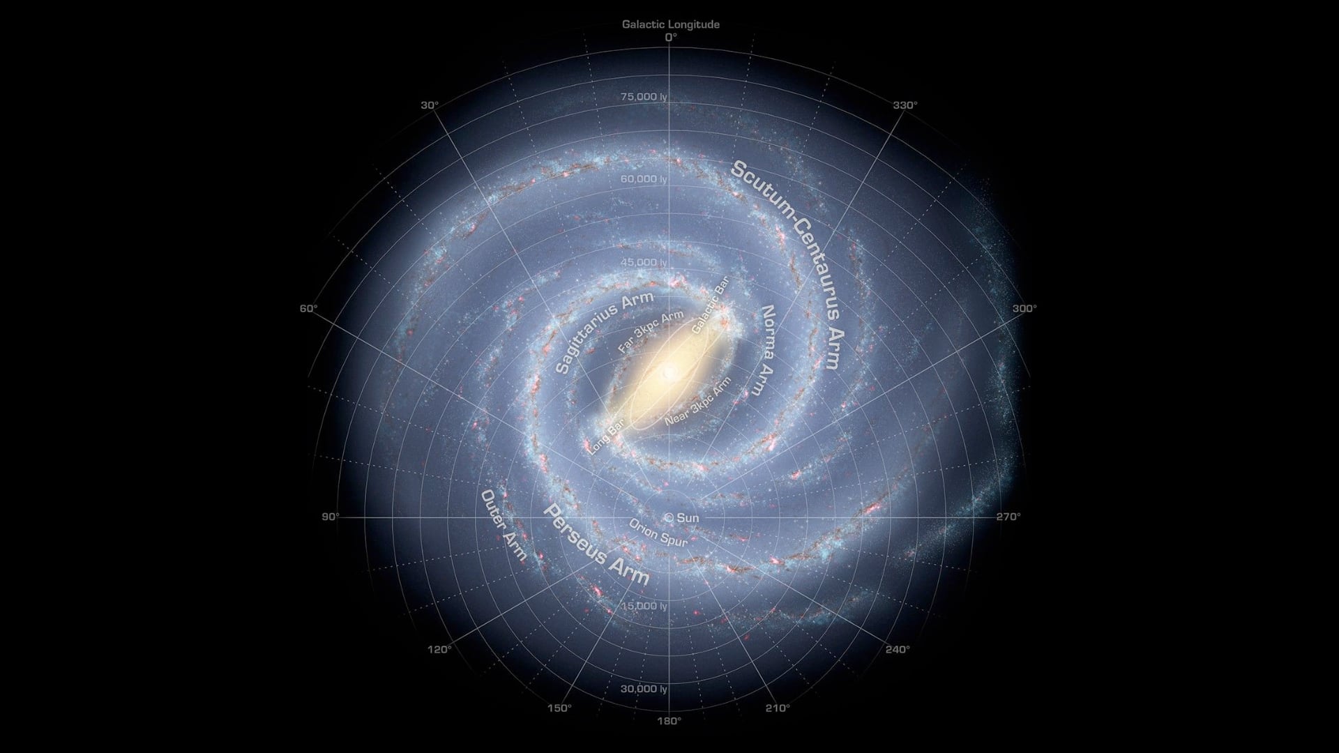 El estudio observó cómo el gas turbulento de la Vía Láctea alteró la señal de un cuásar ubicado a miles de millones de años luz.
