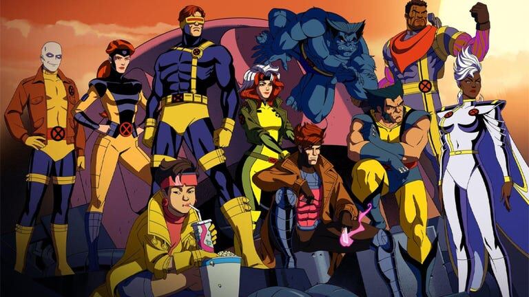 Personajes de la serie animada X-Men 97, de Disney Plus.