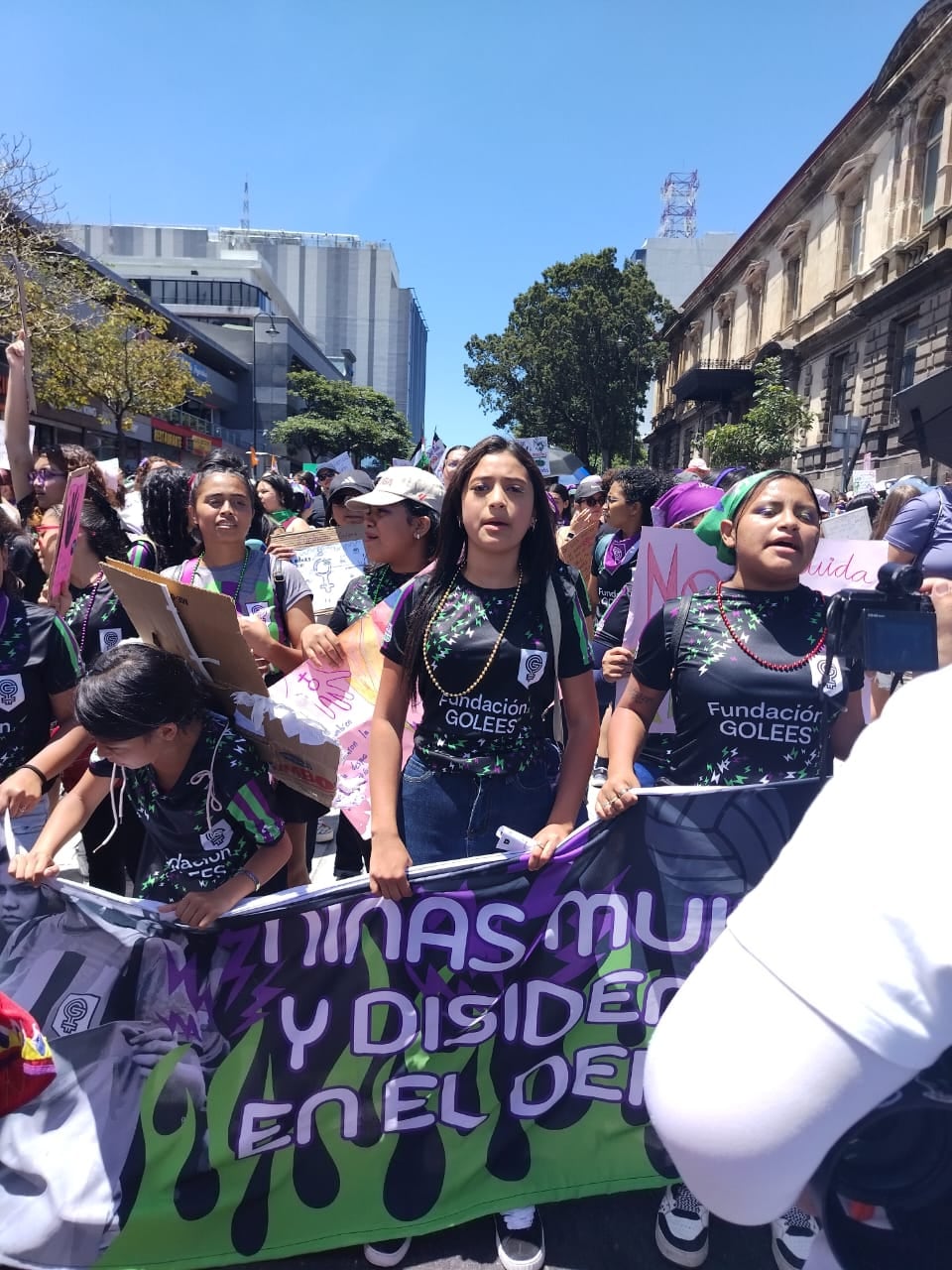 Marcha del 8 de marzo de 2026, San José Costa Rica