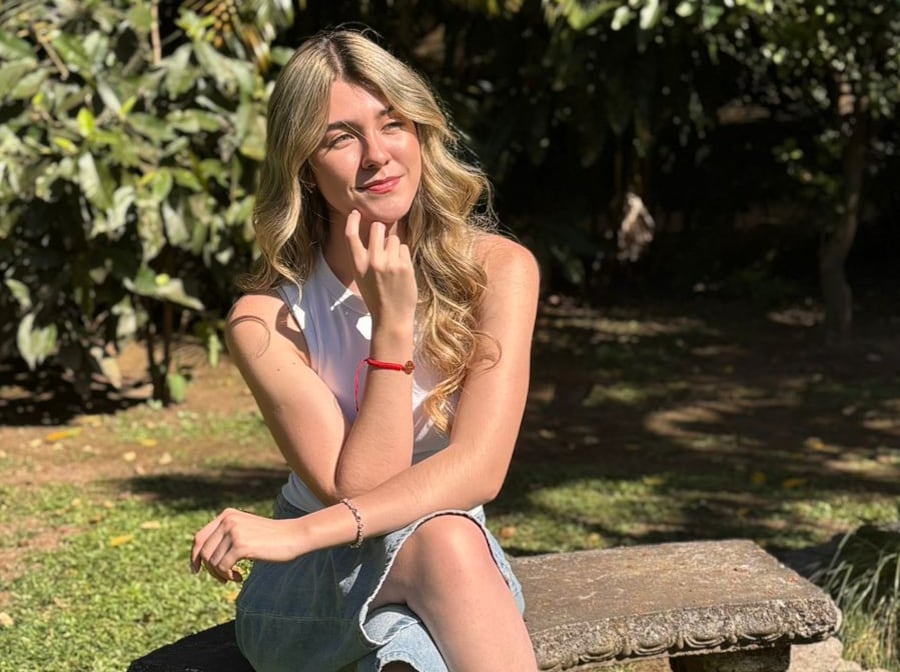 Raquel Chaves Garita, periodista de Buen día de Teletica.
