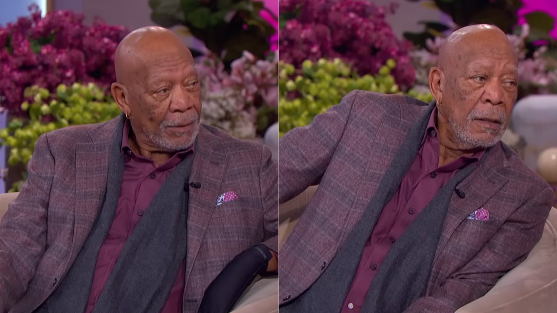 Morgan Freeman apareció en TV y provocó una ola de comentarios divididos: unos por su fragilidad y otros por su vigor a los 88 años.