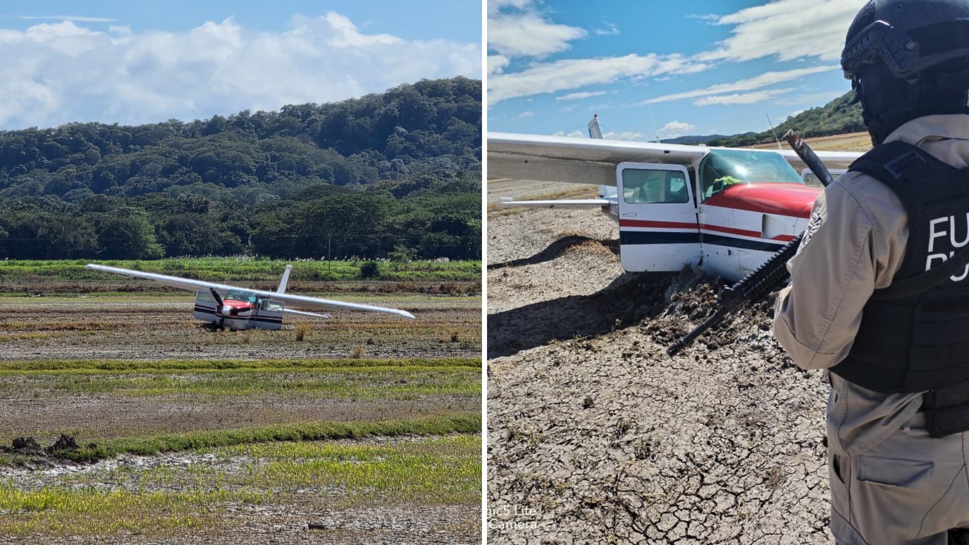 Avioneta en Guanacaste