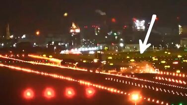 Boeing 747 impactó su motor durante aterrizaje por ráfagas de viento: vea video