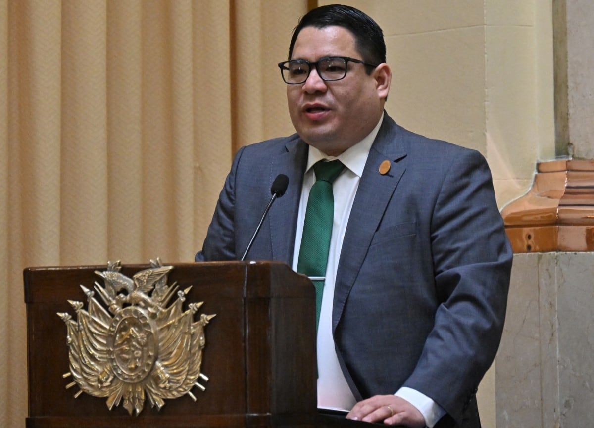 El fiscal general Roger Mariaca, de Bolivia, en 2024.