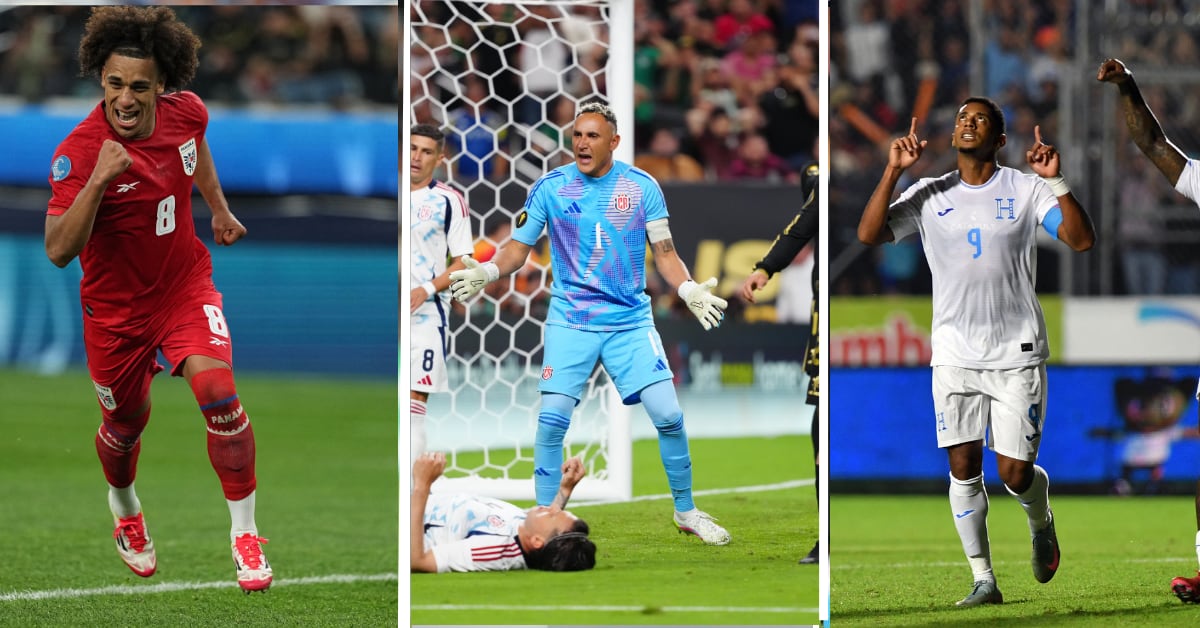 Adalberto Carrasquilla de Panamá, Keylor Navas de Costa Rica y Anthony Lozano de Honduras, tres figuras de equipos de Centroamérica rumbo al Mundial 2026.