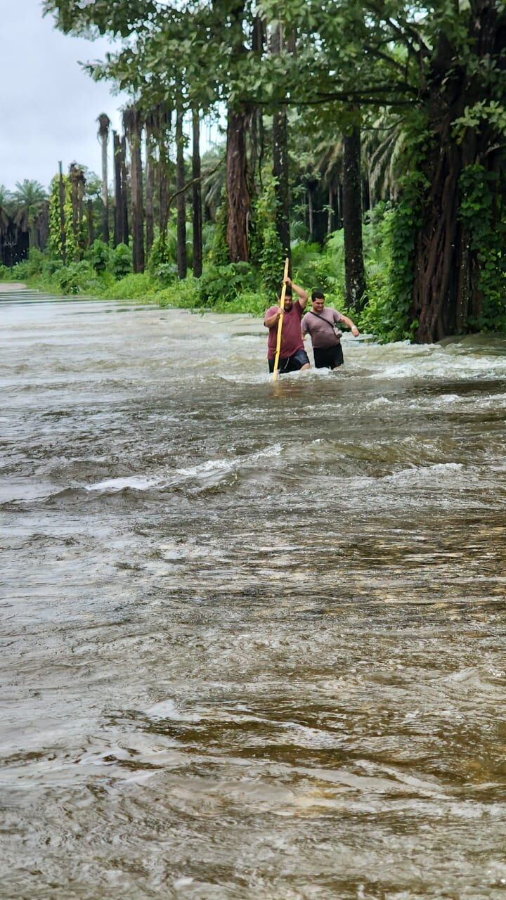 Así lucía la Campiña de Corredores en el Pacífico Sur este lunes por la mañana.