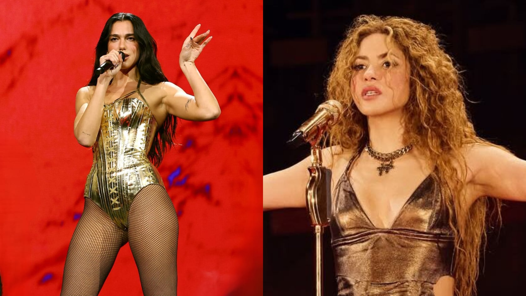 Dua Lipa cantó ‘Antología’ de Shakira en Bogotá. El gesto emocionó al público y provocó reacción en redes por parte de la artista colombiana.