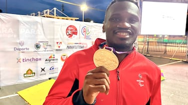 ¡Orgullo costarricense! Sherman Guity gana oro en el Grand Prix de Colombia