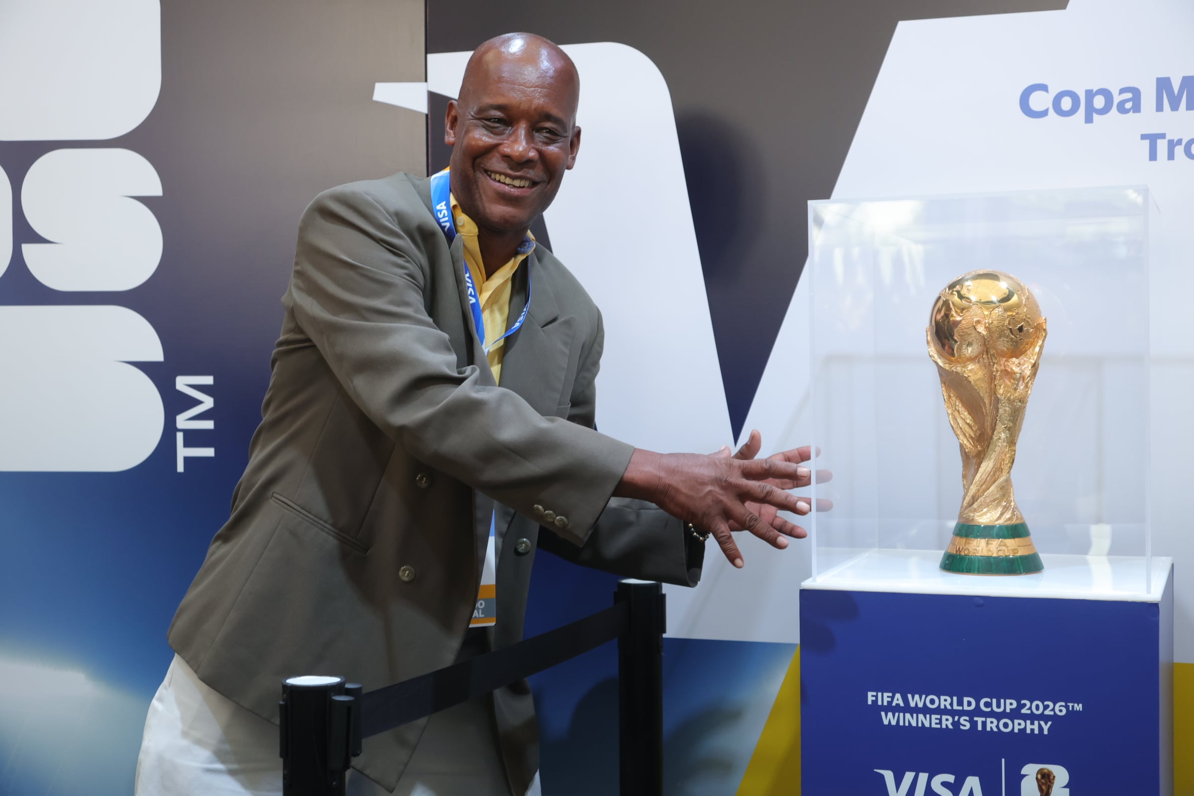 Presentación del trofeo oficial de la Copa Mundial 2026 FIFA /foto John Durán