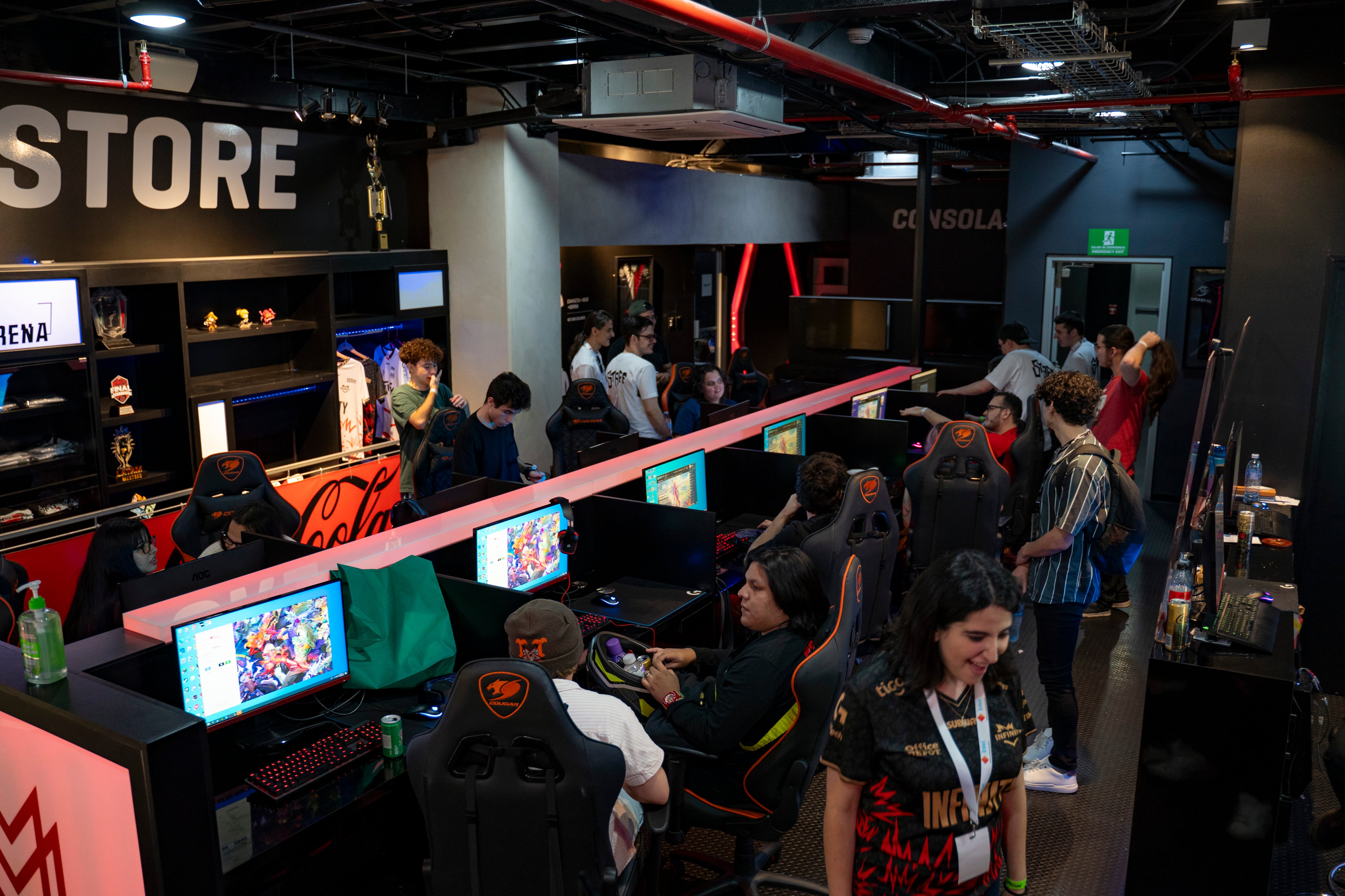 Dentro del Infinity Gaming Center se van a realizar algunos de los torneos. Foto cortesía de INFINITY Play.