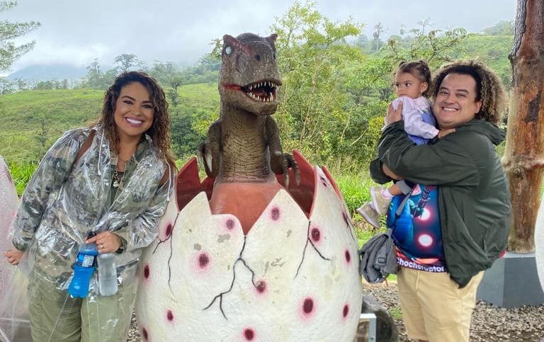 Nathalia y Choché Romano guardan una relación muy estrecha y comparten una gran pasión por el humor. Foto: Cortesía