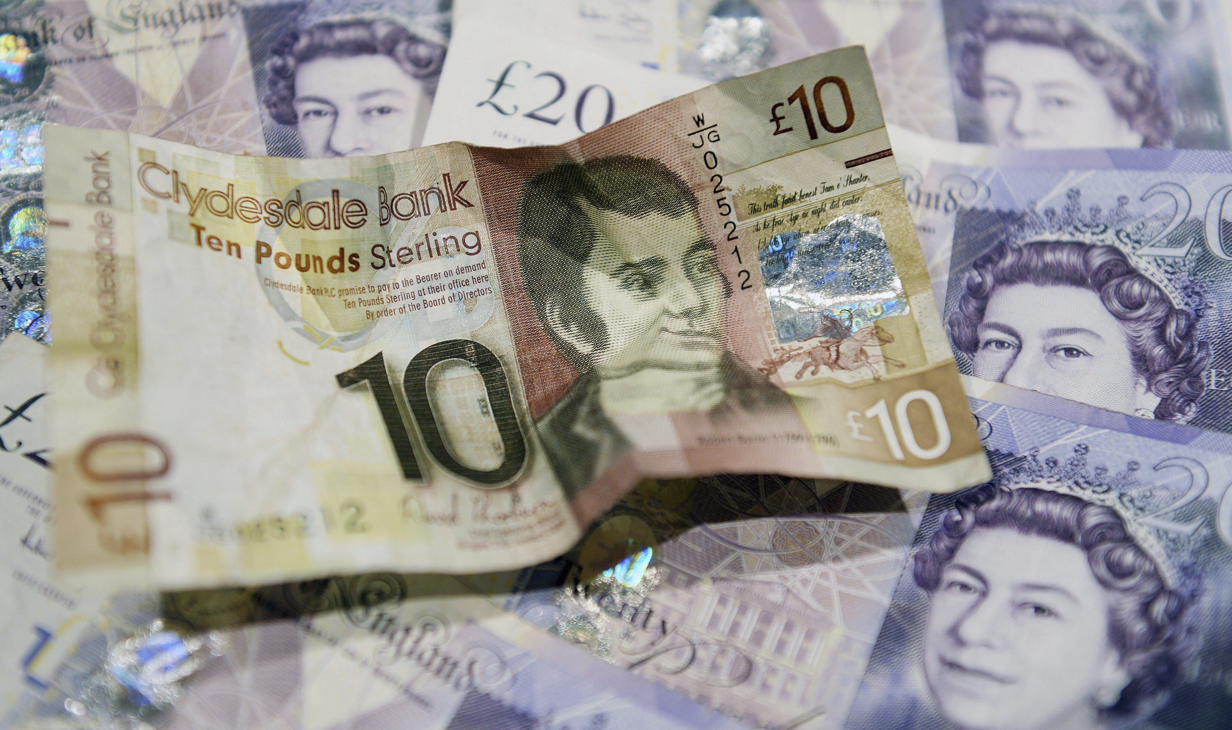 Imagen de dinero de Reino Unido