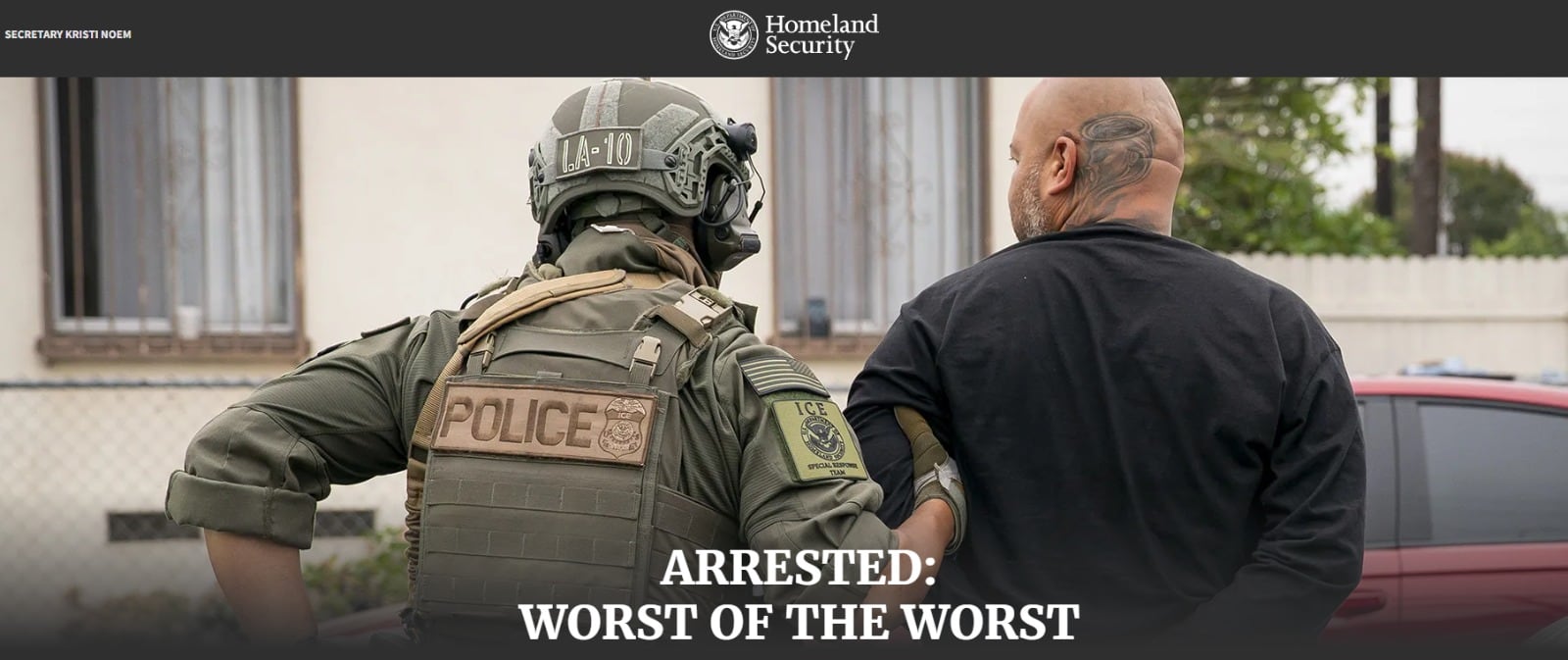 Según el Departamento de Seguridad Nacional de los Estados Unidos, 23 ticos figuran entre los peores delincuentes detidos por el Servicio de Inmigración y Control de Aduanas (ICE).