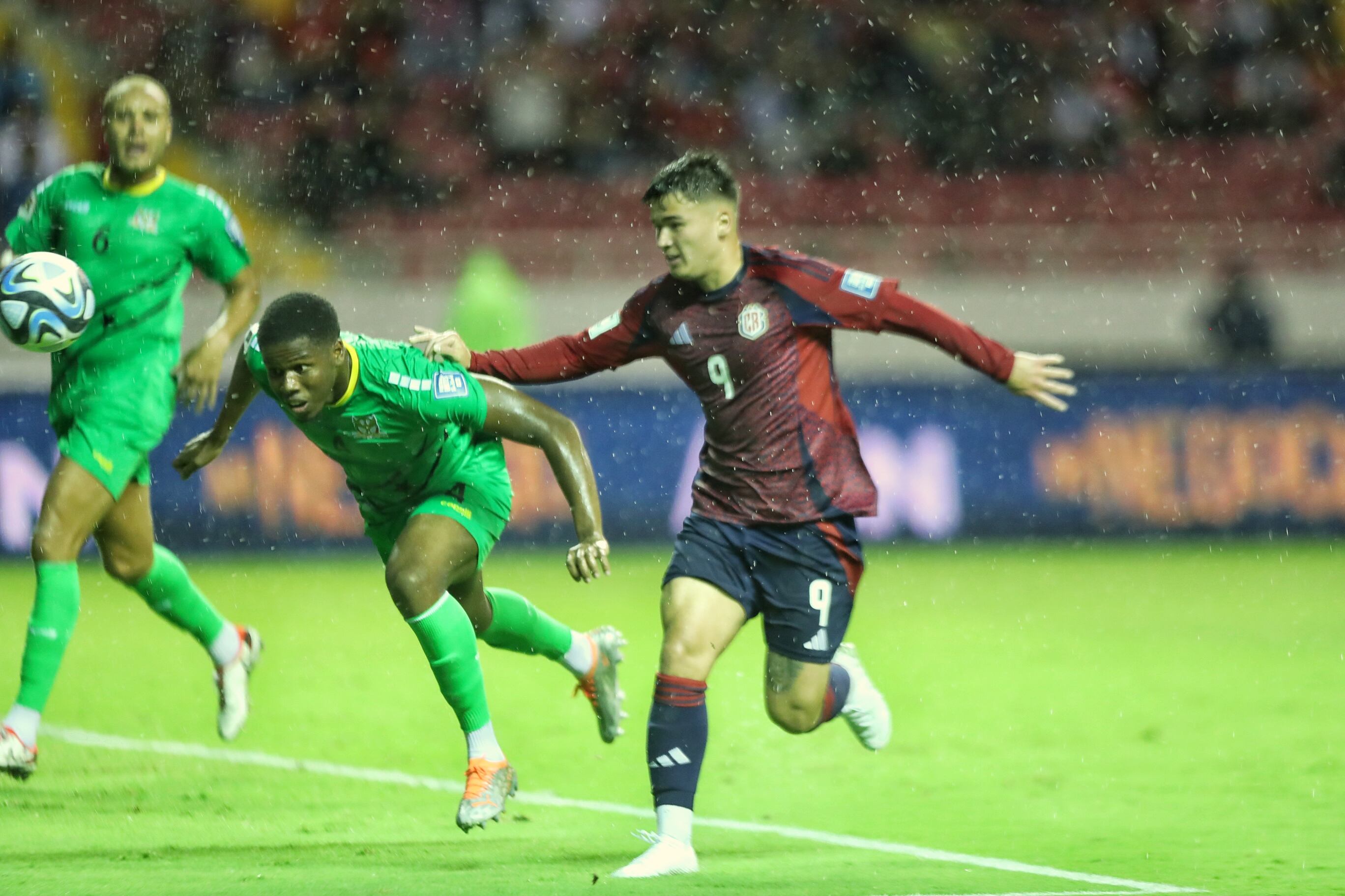 22/05/2024/ Juego entre la selección de Costa Rica vs San Cristóbal y Nieves en el estadio Nacional de Costa Rica por la primera fecha de la eliminatoria al mundial 2026 USA, Canadá y México / Foto John Durán
