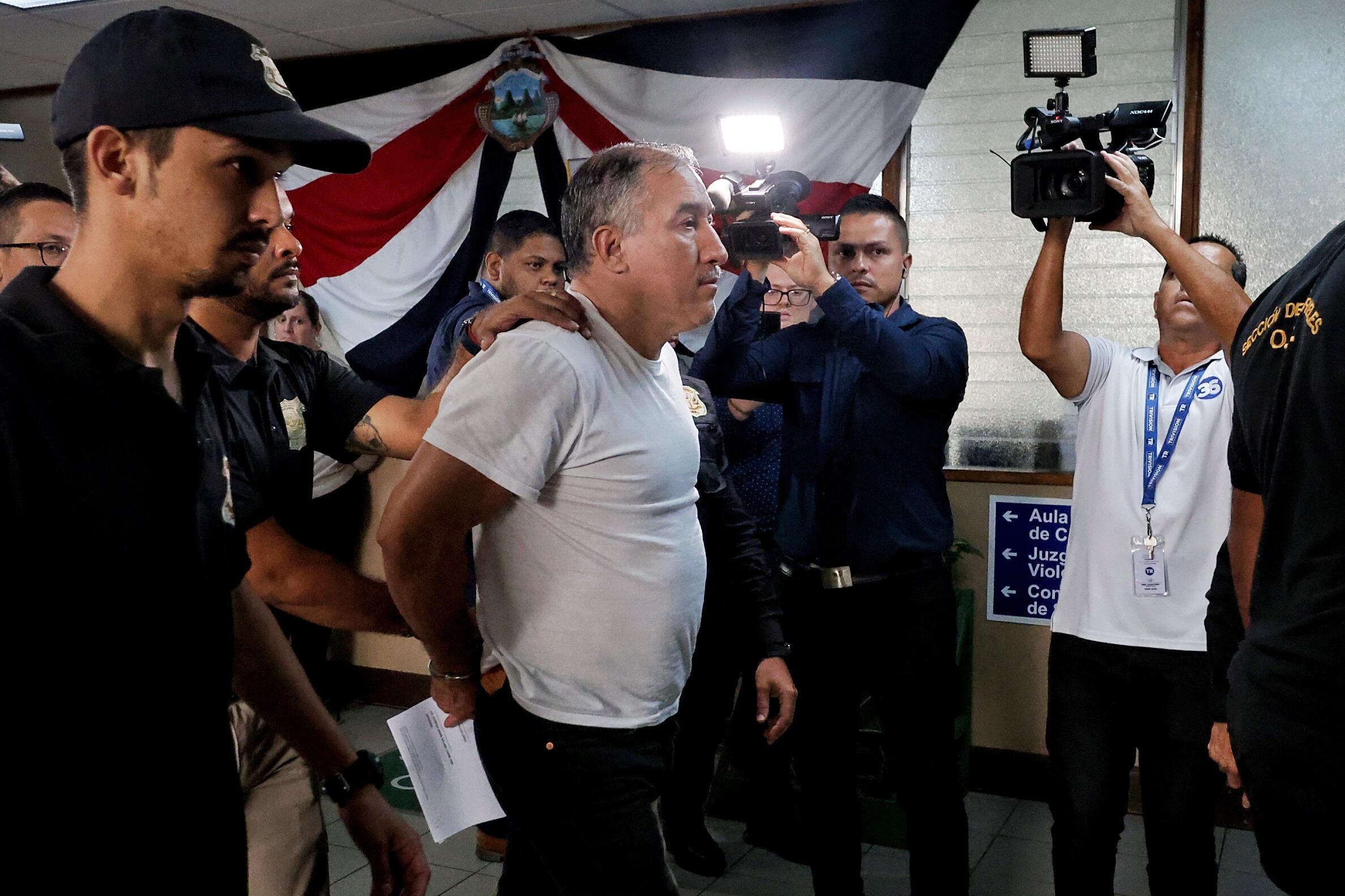 Detenido Jorge Porras / Foto John Durán