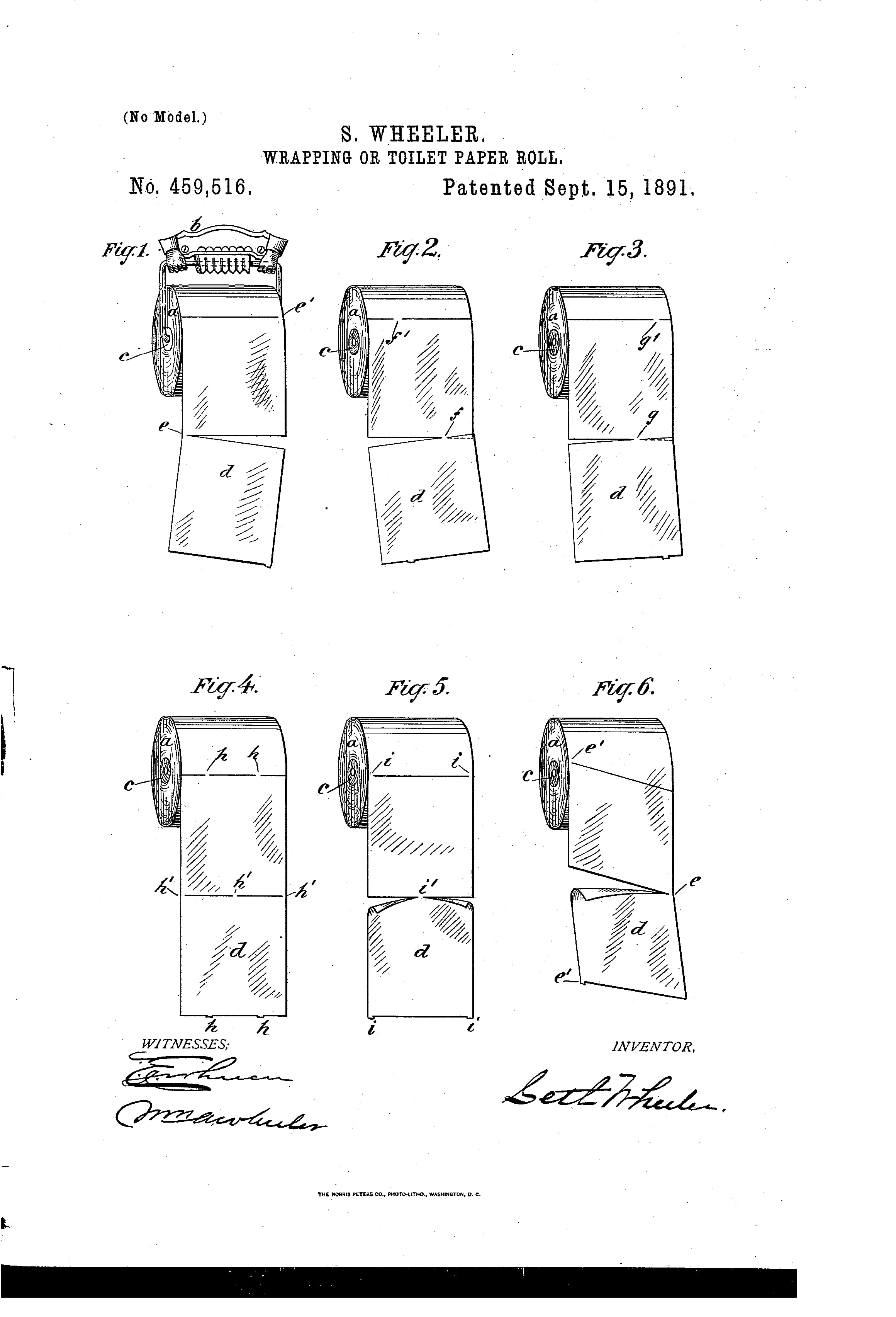 La patente original del papel higiénico impulsó el debate sobre cuál es la forma correcta de colocar el rollo en el baño.