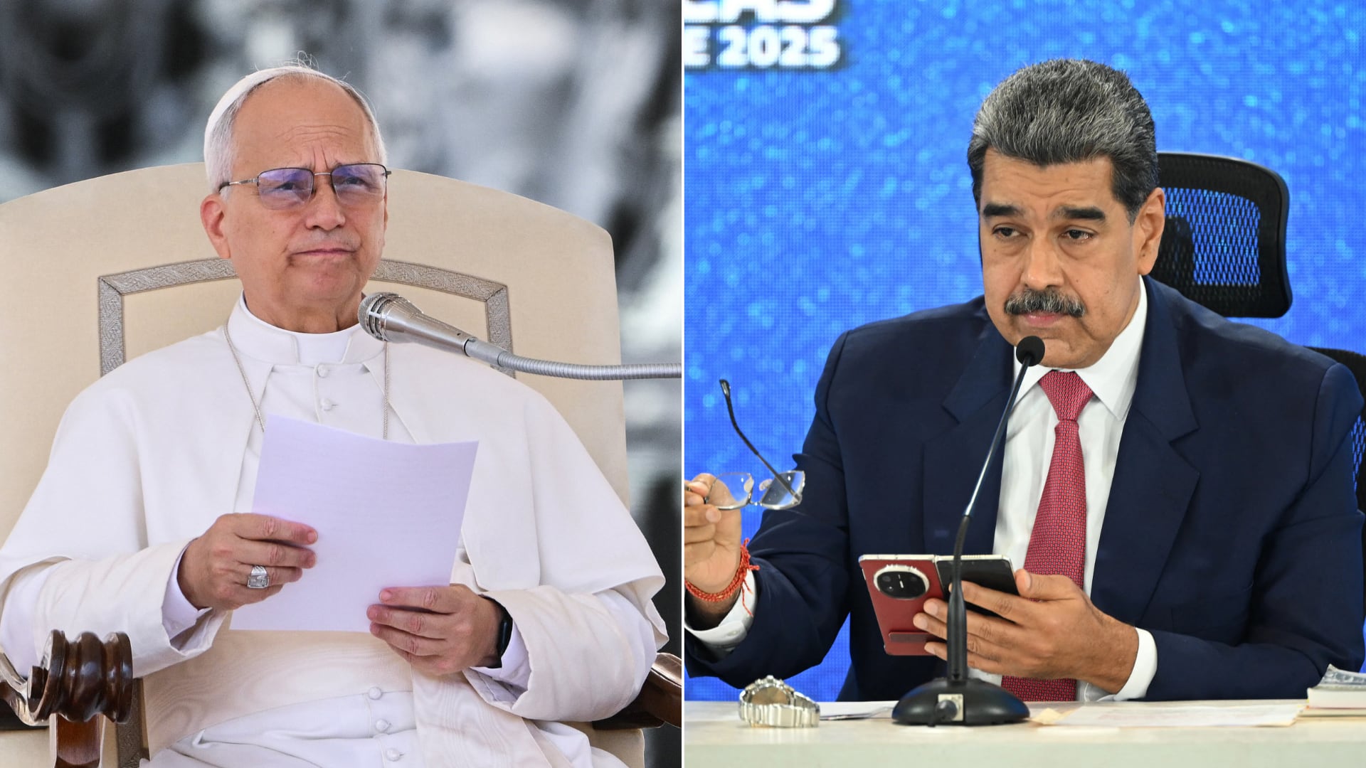Maduro solicitó al papa León XIV interceder por Venezuela con apoyo espiritual y diplomático ante el escenario actual.