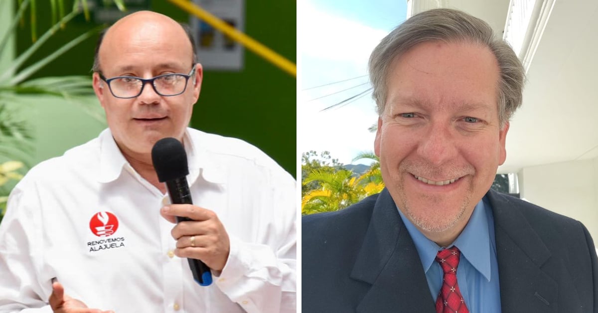 Francisco Sánchez, presidente del Concejo Municipal de Alajuela, y Sergio Murillo, regidor del mismo cantón, se refirieron a las declaraciones del candidato a diputado de Pueblo Soberano (PPSO), José Miguel Villalobos.