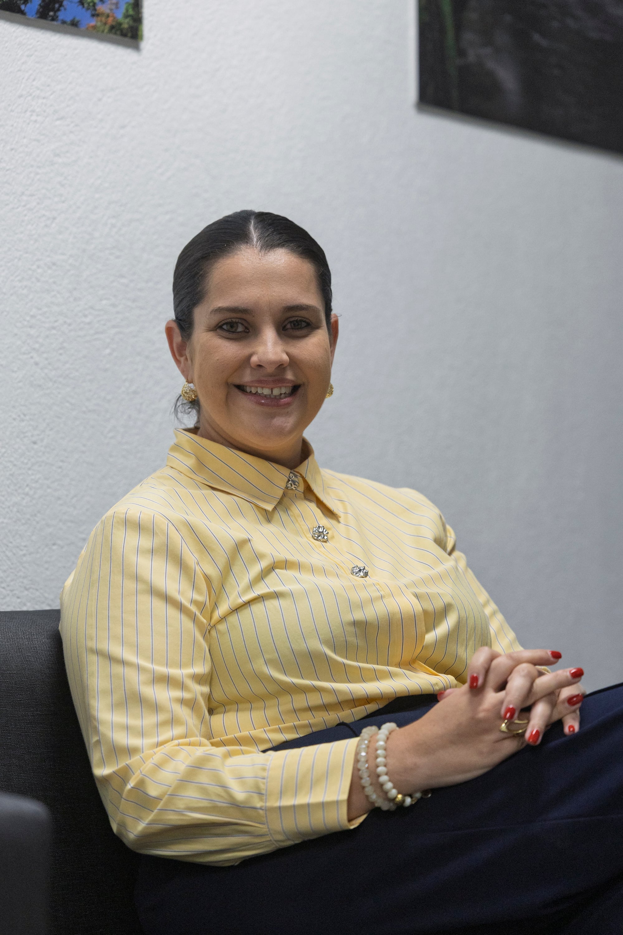 18/08/2026, San José, Pavas, entrevista con la presidenta del AYA Lourdes Suárez.