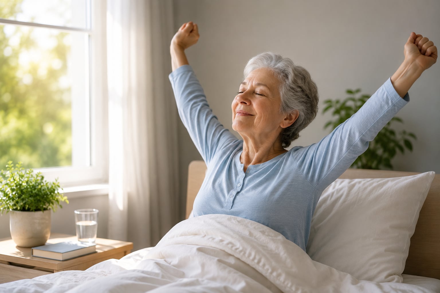 Dormir entre siete y ocho horas y mantener horarios consistentes ayuda a proteger la salud física y mental en la adultez mayor.