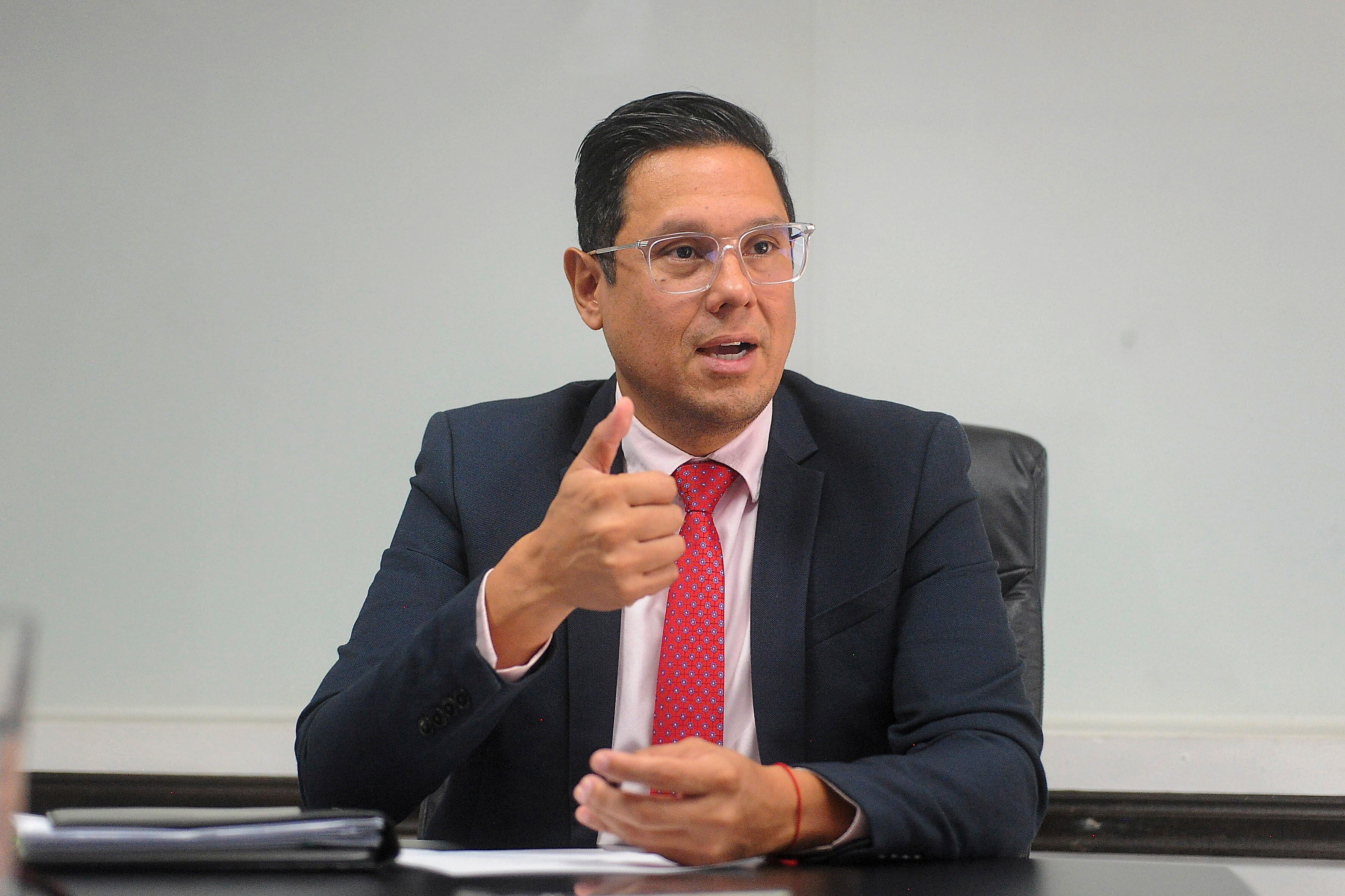 16\04\24 San José, Pavas, Instituto Costarricense de Acueductos y Alcantarillados, Entrevista con el nuevo Presidente ejecutivo del AyA Juan Manuel Quesada. Fotos: Jorge Navarro para La Nación.