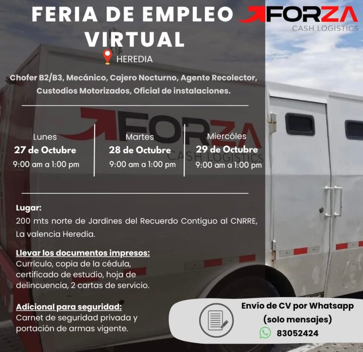 feria de empleo en heredia