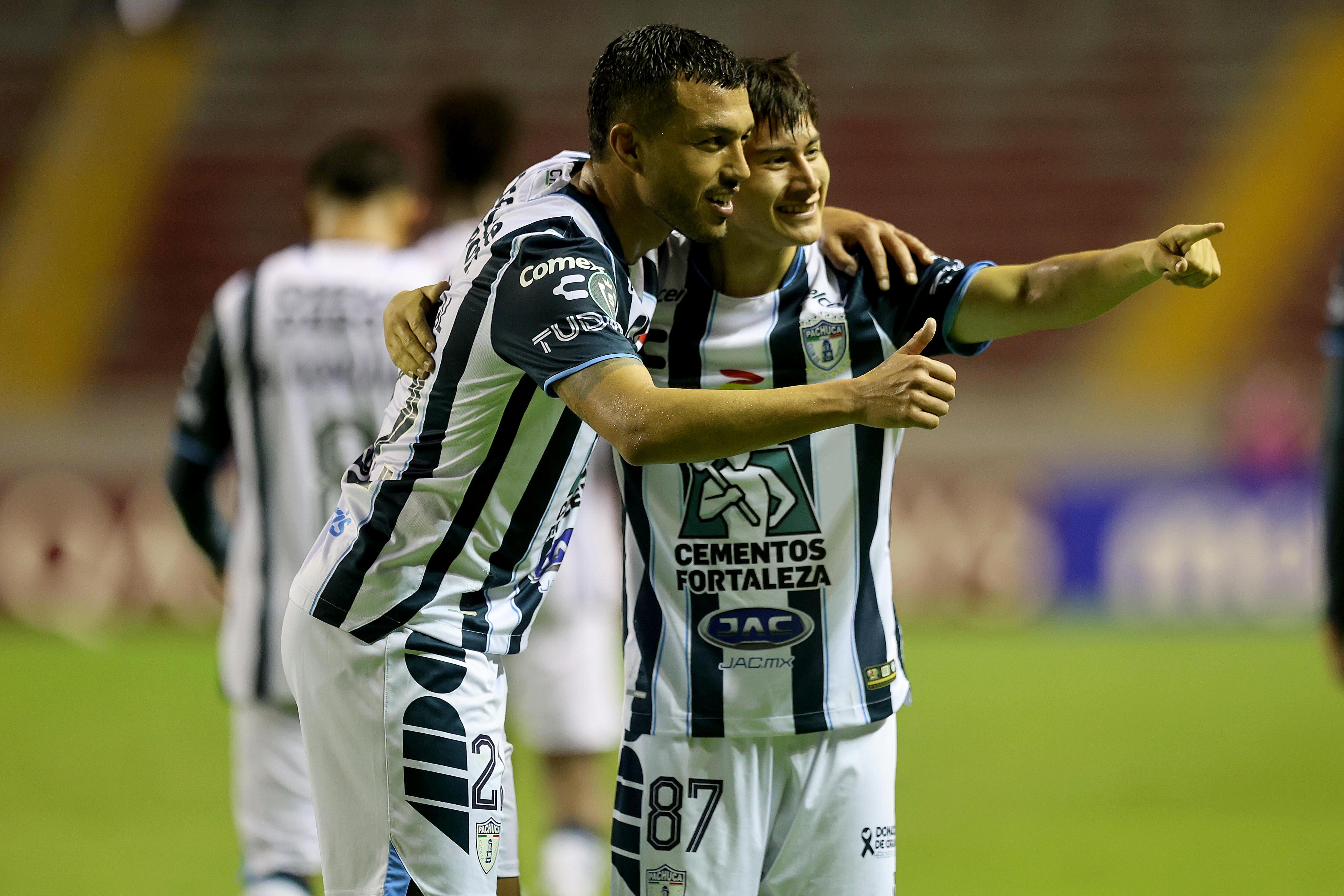 03/04/2024 Estadio Nacional, La Sabana. El Club Sport Herediano recibió al Pachuca, de Méxco, en el partido de ida de la serie de cuartos de final de la Copa de Campeones de Concacaf 2024. Foto: Rafael Pacheco Granados