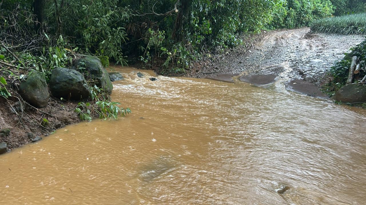 Cruz Roja recupera cuerpo en río Peje y continúa búsqueda de otra persona en Turrubares
