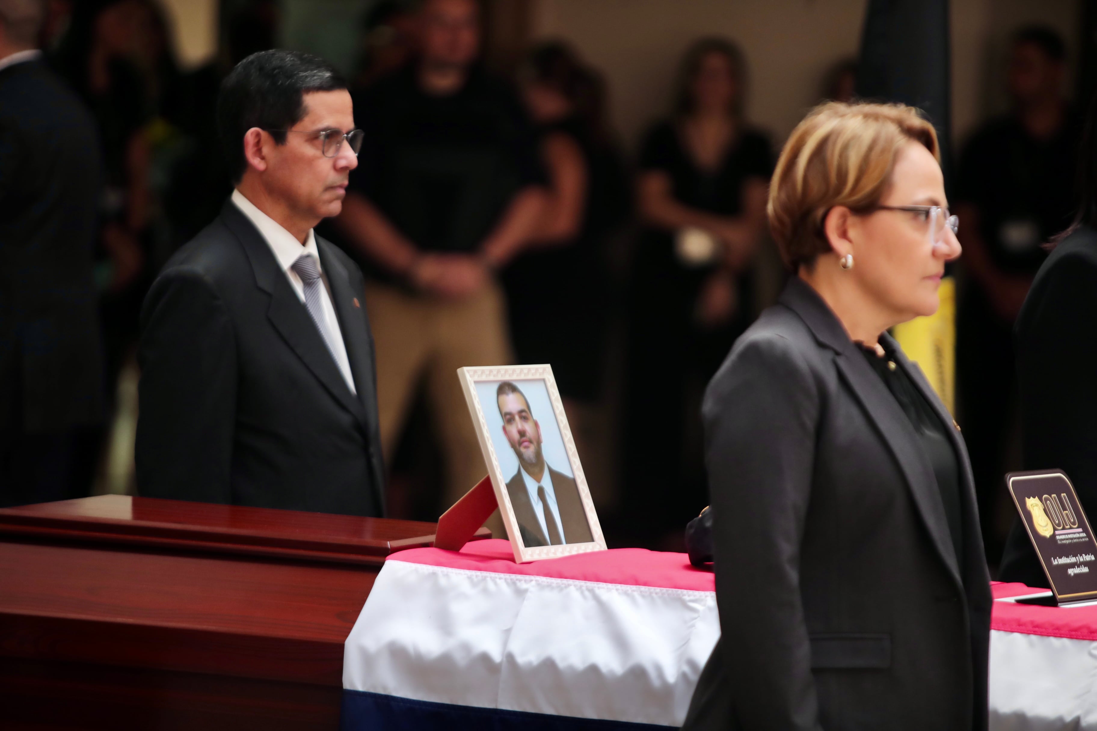 Funeral del oficial del OIJ, Geiner Zamora Hidalgo