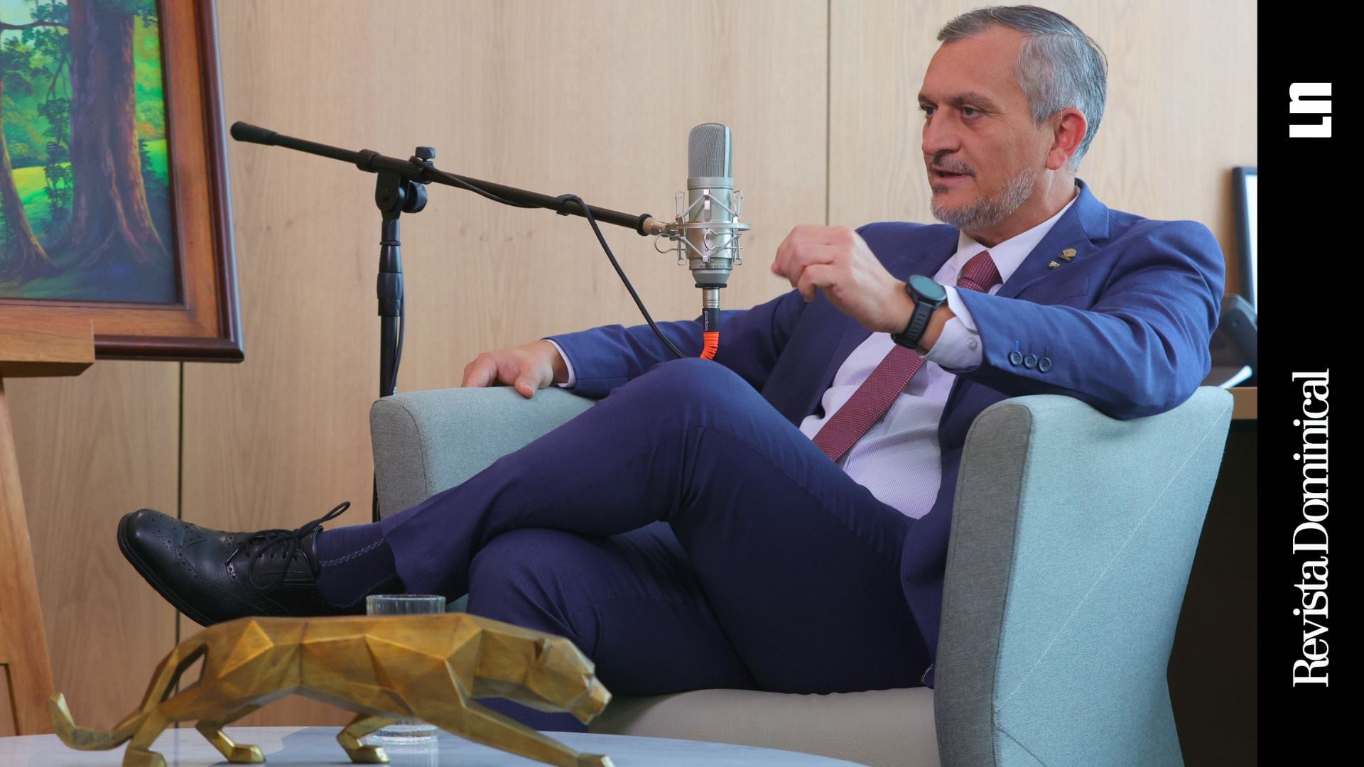 El diputado oficialista habla sobre la ‘percepción de inseguridad’, su labor en el congreso y las preocupaciones ambientales en su provincia, Guanacaste