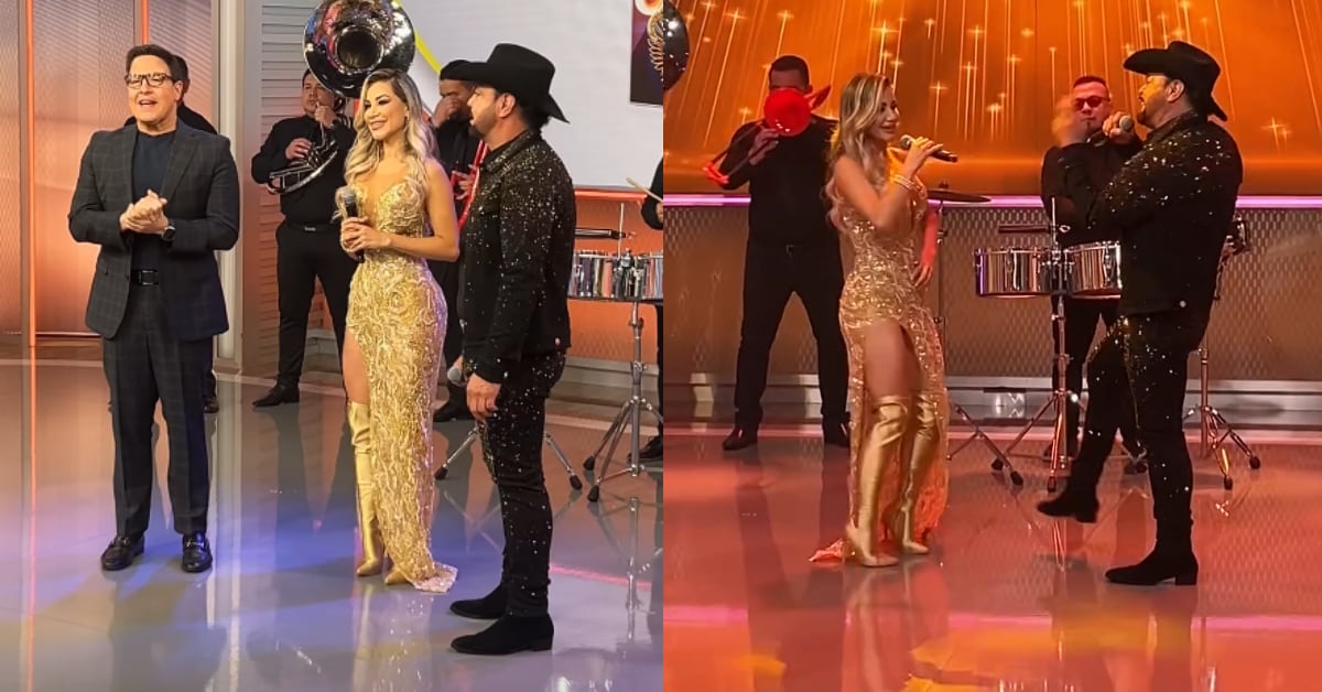 La modelo costarricense Melissa Mora se presentó en 'Despierta América', donde cantó junto a Javy Kartucho el tema Busca otro amor y agradeció el apoyo recibido.