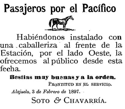 Recorte de El Heraldo del 05-02-1897