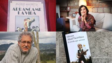 Cómo es estar cara a cara con Ángeles Mastretta y Héctor Abad Faciolince