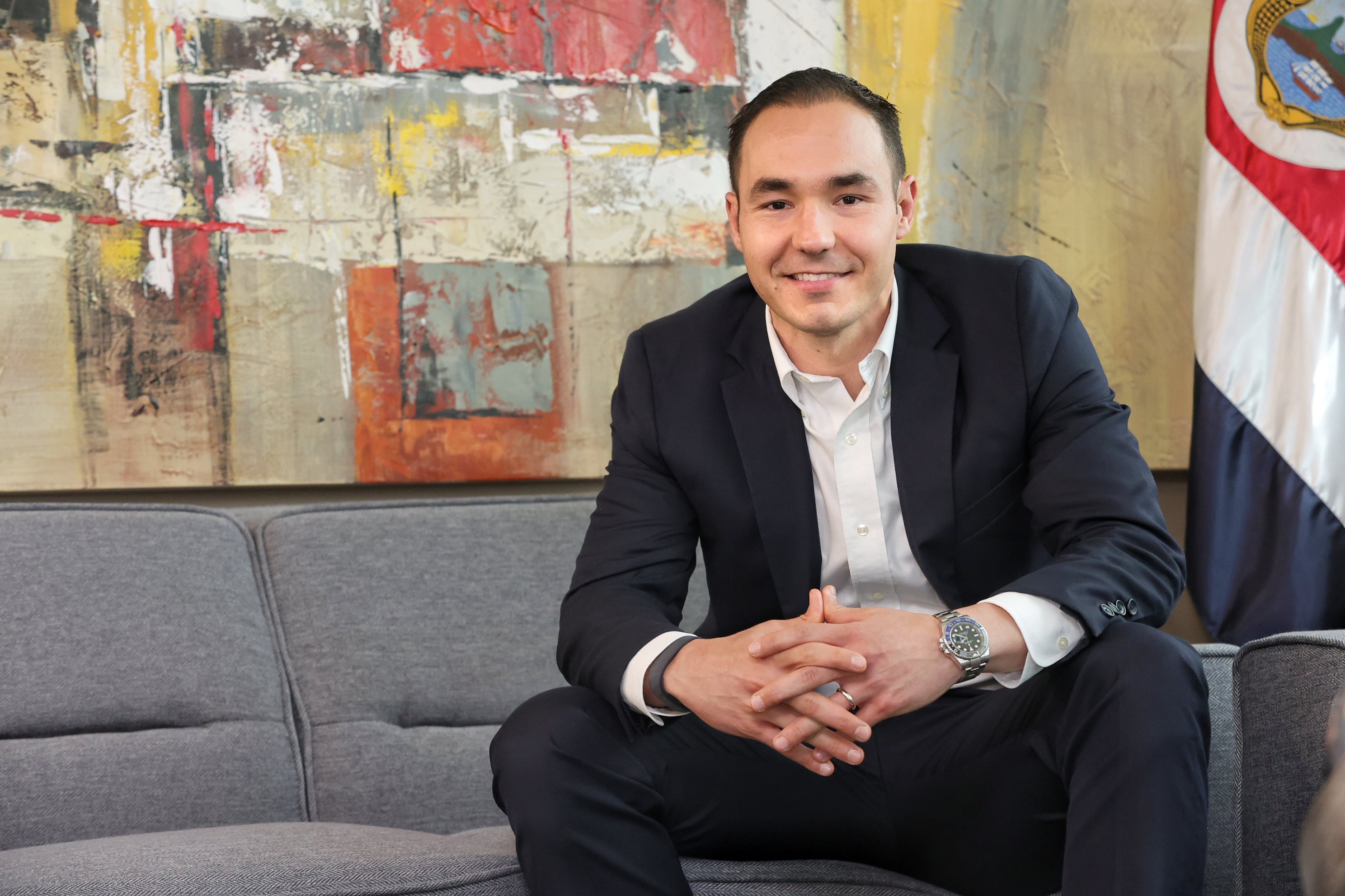 Entrevista de Revista Dominical con Alfredo Volio, presidente de la Cámara Costarricense de la Construcción.