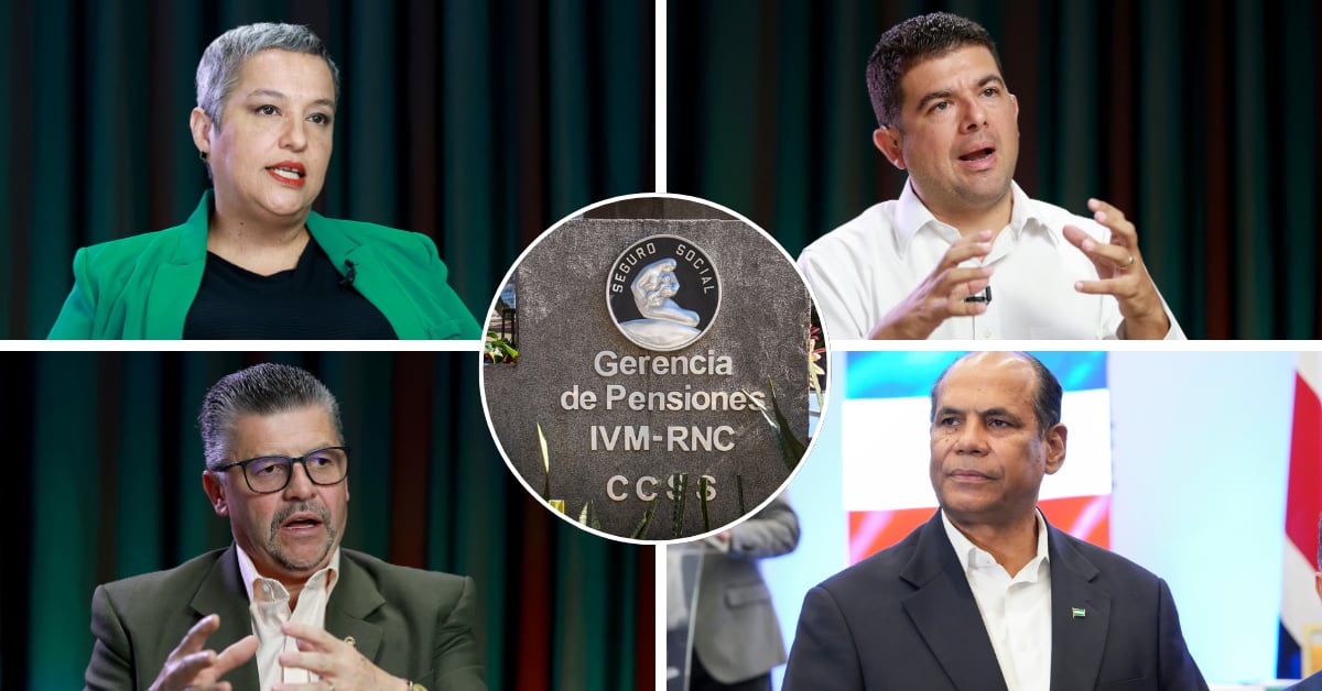 Los precandidatos del PLN fueron consultados por La Nación sobre sus propuestas en materia de pensiones.