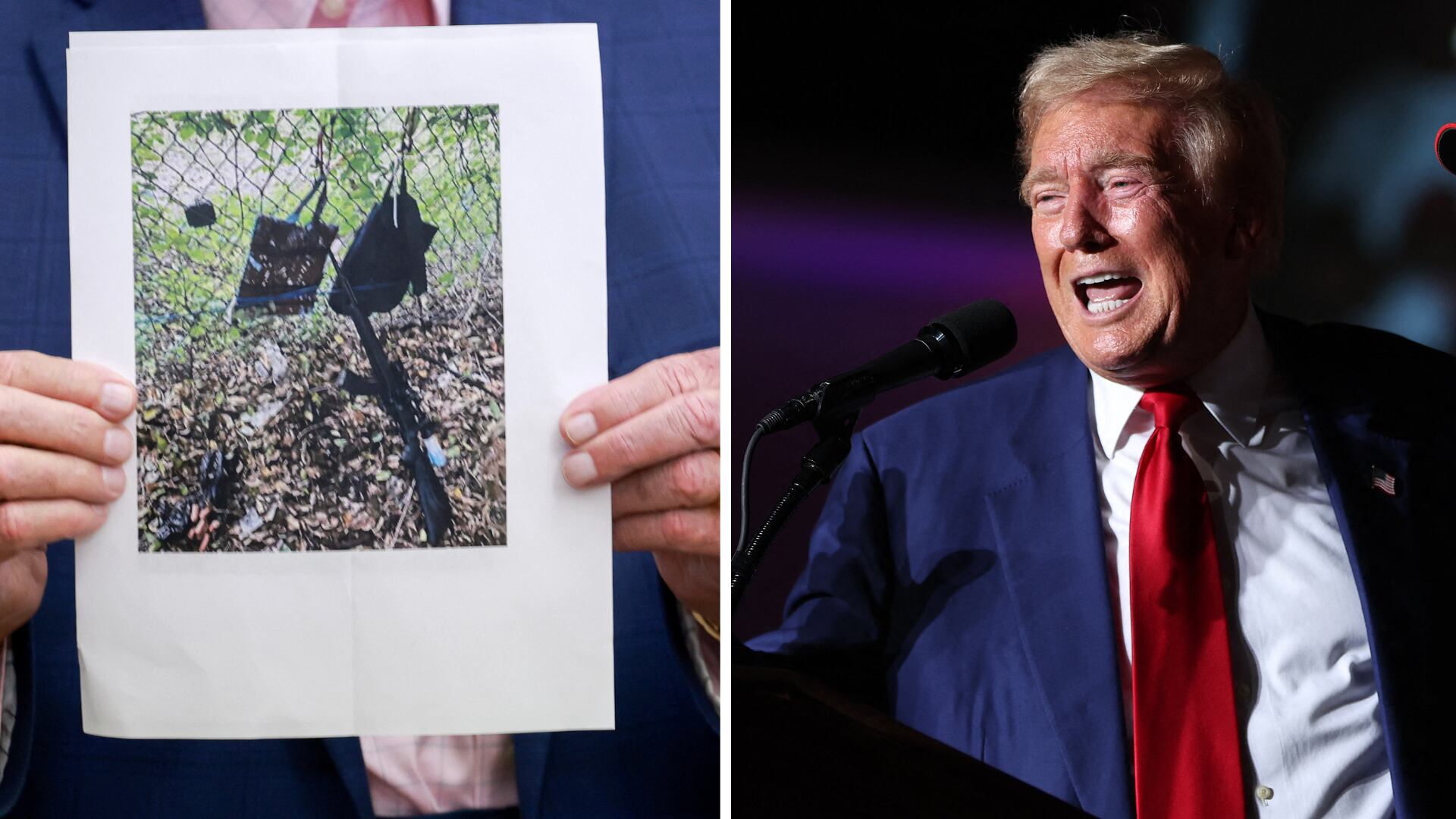 Un posible atacante fue detenido tras abrir fuego cerca del campo de golf donde Donald Trump jugaba en Florida.