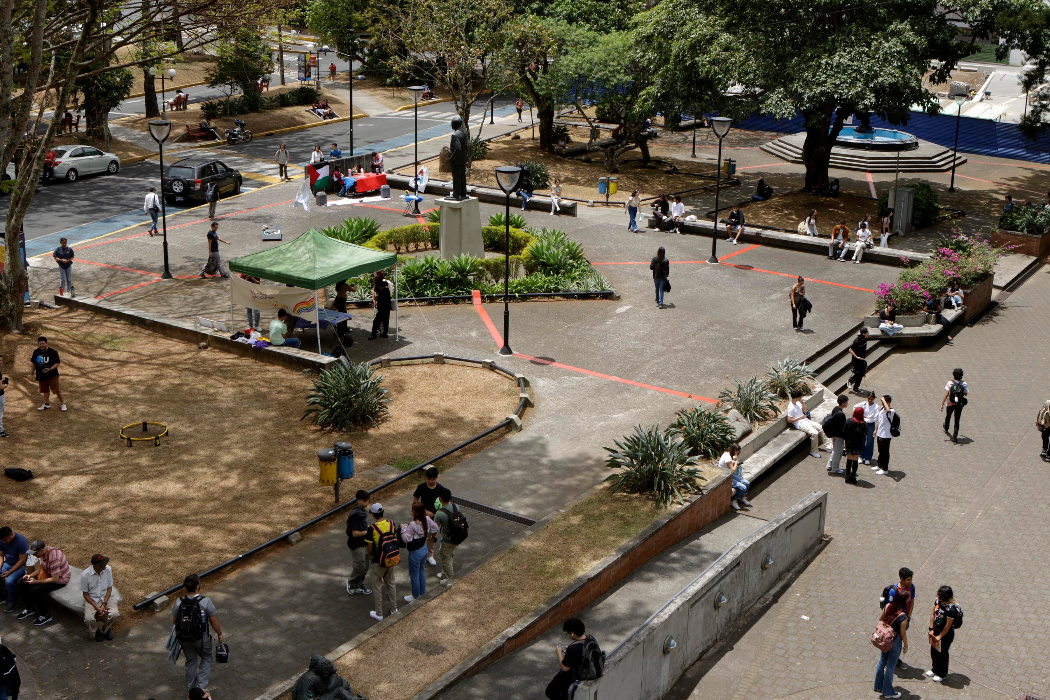 12/03/2024. Universidad de Costa Rica, San Pedro. Hora: 10:00 a.m. Fotografías del campus de la Universidad de Costa Rica (UCR), ubicada en San Pedro de Montes de Oca. Fotos: Mayela López
